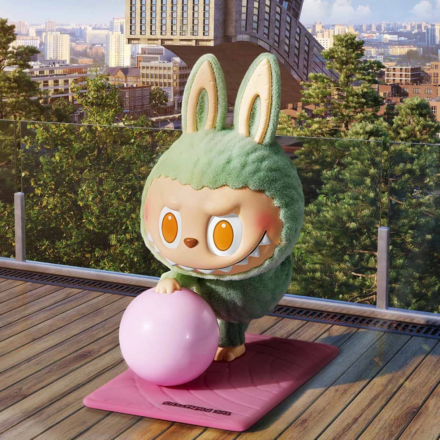 Labubu The Monsters Lazy Yoga Blindbox