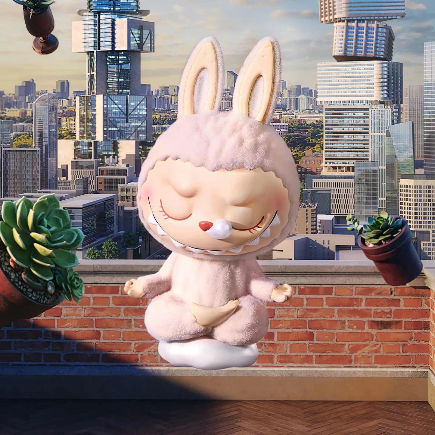 Labubu The Monsters Lazy Yoga Blindbox