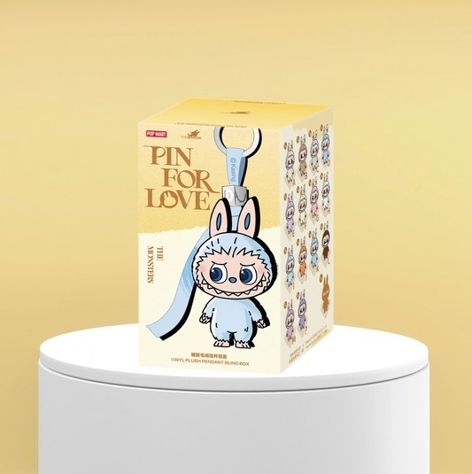 Pop Mart Labubu The Monster Pin for Love (A-M)