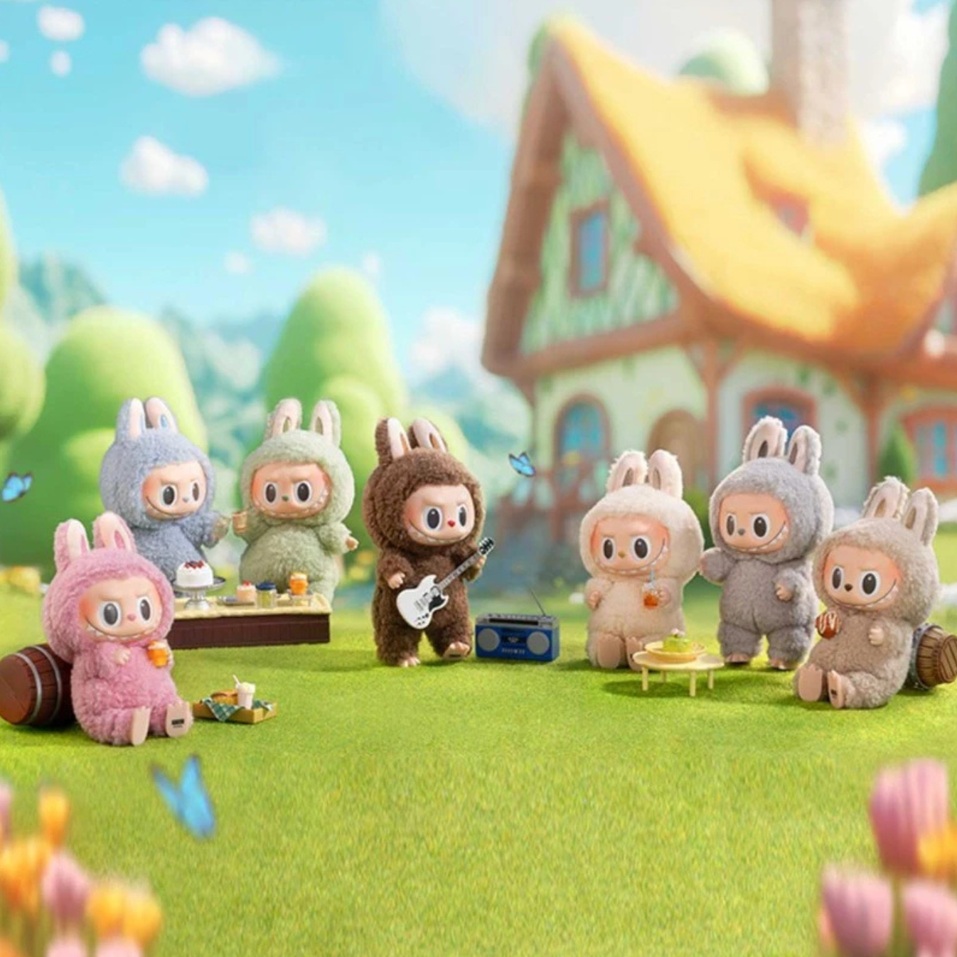 Labubu The Monsters Tasty Macarons Blindbox